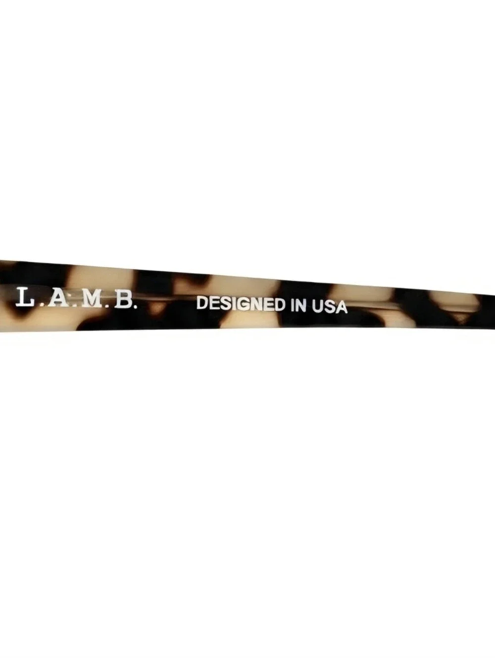 L.A.M.B Tortoise Shell  Round Frame with Goldtone Nosepiece Women's Eyeglasses